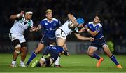 23 September 2016; Justin Tipuric of Ospreys is tackled by Leinster players, from left, Noel Reid, Garry Ringrose and Joey Carbery during the Guinness PRO12 Round 4 match between Leinster and Ospreys at the RDS Arena in Dublin. Photo by Stephen McCarthy/Sportsfile