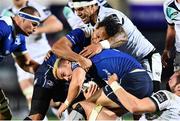 23 September 2016; Rhys Ruddock, left, Luke McGrath, centre, and Isa Nacewa of Leinster in action during the Guinness PRO12 Round 4 match between Leinster and Ospreys at the RDS Arena in Dublin. Photo by Ramsey Cardy/Sportsfile