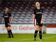 24 September 2016; Kylie Murphy of Wexford Youths WFC reacts after missing a chance during the Continental Tyres Women's National League game between Galway WFC and Wexford Youths WFC at Eamon Deacy Park in Galway. Photo by Seb Daly/Sportsfile