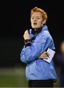 24 September 2016; UCD Waves manager Eileen Gleeson during the Continental Tyres Women's National League game between UCD Waves and Peamount United at Jackson Park in Kilternan, Co. Dublin. Photo by Sportsfile