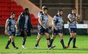 24 September 2016; Connacht players leave the pitch dejected after the Guinness PRO12 Round 4 match between Scarlets and Connacht at Parc Y Scarlets, Llanelli in Wales. Photo by Chris Fairweather/Sportsfile