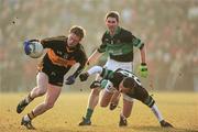 30 January 2011; Colm Cooper, Dr. Crokes, in action against Brian Twomey, Nemo Rangers. AIB Munster GAA Football Senior Club Championship Final, Dr. Crokes v Nemo Rangers, Mallow Gaa & Sports Complex, Mallow, Co. Cork. Picture credit: Barry Cregg / SPORTSFILE