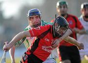 30 January 2011; Barry Kehoe, Oulart the Ballagh, in action against Brian Dowling, O'Loughlin Gaels. AIB Leinster GAA Hurling Senior Club Championship Final, O'Loughlin Gaels v Oulart the Ballagh, Dr. Cullen Park, Carlow. Picture credit: Matt Browne / SPORTSFILE