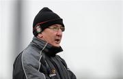 23 January 2011; Kilkenny manager Michael Walsh during the first-half. Walsh Cup, Kilkenny v NUI Galway, St Patrick's GAA Club, Ballyragget, Co Kilkenny. Picture credit: Ray McManus / SPORTSFILE