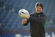 31 January 2011; Ireland's Paddy Wallace in action during squad training ahead of their RBS Six Nations Rugby Championship game against Italy on Saturday. Ireland Rugby Squad Training, RDS, Ballsbridge, Dublin. Picture credit: Barry Cregg / SPORTSFILE