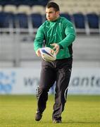 31 January 2011; Ireland's Damien Varley in action during squad training ahead of their RBS Six Nations Rugby Championship game against Italy on Saturday. Ireland Rugby Squad Training, RDS, Ballsbridge, Dublin. Picture credit: Barry Cregg / SPORTSFILE