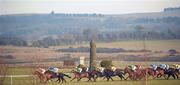 30 January 2011; A general view of the runners and riders during The Pertemps Handicap Hurdle (Qualifier). Horse Racing, Punchestown Racecourse, Punchestown, Co. Kildare. Photo by Sportsfile