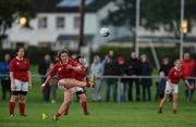 24 September 2016; Dorothy Wall of Munster during the U18 Girls Interprovincial Series match between Leinster and Munster at Seapoint RFC in Dublin. Photo by Matt Browne/Sportsfile