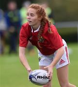 24 September 2016; Muirne Wall of Munster during the U18 Girls Interprovincial Series match between Leinster and Munster at Seapoint RFC in Dublin. Photo by Matt Browne/Sportsfile