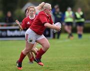 24 September 2016; Hayley Betts of Munster during the U18 Girls Interprovincial Series match between Leinster and Munster at Seapoint RFC in Dublin. Photo by Matt Browne/Sportsfile