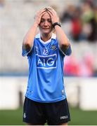 25 September 2016; A dejected Carla Rowe of Dublin after the Ladies Football All-Ireland Senior Football Championship Final match between Cork and Dublin at Croke Park in Dublin.  Photo by Brendan Moran/Sportsfile