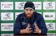 26 September 2016; Jake Heenan of Connacht during a press conference at The Sportsground in Galway. Photo by Sam Barnes/Sportsfile
