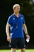 26 September 2016; Leinster head coach Leo Cullen during squad training at UCD in Belfield, Dublin. Photo by Seb Daly/Sportsfile