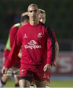 23 September 2016; Ruan Pienaar of Ulster ahead of the Guinness PRO12 Round 4 match between Glasgow Warriors and Ulster at Scotstoun Stadium in Glasgow. Photo by Paul Devlin/Sportsfile