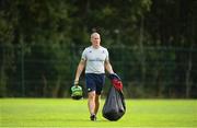 26 September 2016; Leinster senior coach Stuart Lancaster during Leinster squad training at UCD in Belfield, Dublin. Photo by Stephen McCarthy/Sportsfile