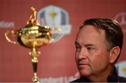 26 September 2016; USA captain Davis Love III ahead of The 2016 Ryder Cup Matches at the Hazeltine National Golf Club in Chaska, Minnesota, USA. Photo by Ramsey Cardy/Sportsfile