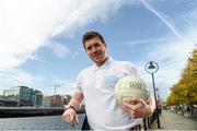 27 September 2016; Former Mayo footballer Enda Varley at AIG Insurance’s offices today as AIG offered Dublin supporters the chance to take advantage of discounted insurance which could save them up to 15% on car and home policies. Call 1890 50 27 27 or log on to www.aig.ie/dubs to get a quote. AIG Offices, North Wall Quay & Samuel Beckett Bridge, Dublin. Photo by Sportsfile