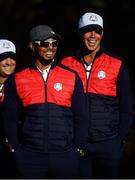 27 September 2016; USA vice-captain Tiger Woods during the team photocalls at The 2016 Ryder Cup Matches at the Hazeltine National Golf Club in Chaska, Minnesota, USA. Photo by Ramsey Cardy/Sportsfile