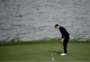27 September 2016; Rory McIlroy of Europe on the 7th green during a practice session ahead of The 2016 Ryder Cup Matches at the Hazeltine National Golf Club in Chaska, Minnesota, USA. Photo by Ramsey Cardy/Sportsfile