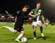 27 September 2016; Com Horgan of Galway United in action against Stephen Dooley of Cork City during the SSE Airtricity League Premier Division match between Cork City and Galway United at Turners Cross in Cork. Photo by David Maher/Sportsfile