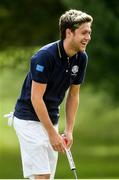 27 September 2016; Singer Niall Horan of Europe during the Celebrity Matches at The 2016 Ryder Cup Matches at the Hazeltine National Golf Club in Chaska, Minnesota, USA. Photo by Ramsey Cardy/Sportsfile