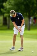 27 September 2016; Singer Niall Horan of Europe during the Celebrity Matches at The 2016 Ryder Cup Matches at the Hazeltine National Golf Club in Chaska, Minnesota, USA. Photo by Ramsey Cardy/Sportsfile