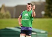 28 September 2016; Peter O'Mahony of Munster during Munster Rugby Squad Training at University of Limerick in Limerick. Photo by Diarmuid Greene/Sportsfile