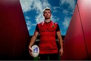 29 September 2016; Adidas Ambassador and Munster Rugby player Peter O'Mahony pictured at the launch of the new Munster Rugby European kit at Thomond Park in Limerick. The new jersey is available exclusively at Life Style Sports, along with all associated Munster Rugby team-wear.See www.lifestylesports.com for further details. Photo by Sam Barnes/Sportsfile