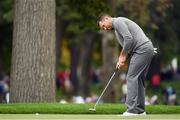 28 September 2016; Lee Westwood of Europe on the 15th green during a practice round ahead of The 2016 Ryder Cup Matches at the Hazeltine National Golf Club in Chaska, Minnesota, USA. Photo by Ramsey Cardy/Sportsfile