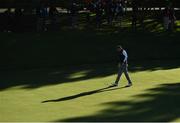 29 September 2016; Chris Wood of Europe on the practice green ahead of The 2016 Ryder Cup Matches at the Hazeltine National Golf Club in Chaska, Minnesota, USA. Photo by Ramsey Cardy/Sportsfile