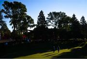 29 September 2016; Chris Wood of Europe on the practice green ahead of The 2016 Ryder Cup Matches at the Hazeltine National Golf Club in Chaska, Minnesota, USA. Photo by Ramsey Cardy/Sportsfile