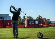29 September 2016; Rory McIlroy of Europe on the driving range during a practice session ahead of The 2016 Ryder Cup Matches at the Hazeltine National Golf Club in Chaska, Minnesota, USA. Photo by Ramsey Cardy/Sportsfile