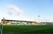 29 September 2016; A general view of the pitch at Tallaght stadium before the UEFA Europa League Group D match between Dundalk and Maccabi Tel Aviv at Tallaght Stadium in Tallaght, Co. Dublin.  Photo by Eóin Noonan/Sportsfile