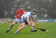 5 February 2011; Darragh Fives, Waterford, in action against Brian Hartnett, Cork. Waterford Crystal Cup Final, Cork v Waterford, Pairc Ui Rinn, Cork. Picture credit: Stephen McCarthy / SPORTSFILE