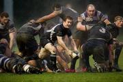 5 February 2011; Andy Dunne, Old Belvedere. Ulster Bank All-Ireland League Division 1A, Old Belvedere v Blackrock College RFC, Anglesea Road, Ballsbridge, Dublin. Picture credit: Ray McManus / SPORTSFILE