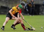 6 February 2011; Ann Marie Hayes, Killimor, in action against Ursula Jacob, Oulart-the-Ballagh. All-Ireland Senior Camogie Club Championship Semi-Final, Killimor v Oulart-the-Ballagh, Duggan Park, Ballinasloe, Co. Galway. Picture credit: Brian Lawless / SPORTSFILE
