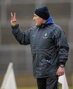 6 February 2011; Monaghan manager Eamon McEneaney during the game. Allianz Football League Division 1 Round 1, Monaghan v Galway, St Tighearnach's Park, Clones, Co. Monaghan. Photo by Sportsfile
