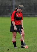 6 February 2011; A dejected Colleen Atkinson, Oulart-the-Ballagh, after the match. All-Ireland Senior Camogie Club Championship Semi-Final, Killimor v Oulart-the-Ballagh, Duggan Park, Ballinasloe, Co. Galway. Picture credit: Brian Lawless / SPORTSFILE