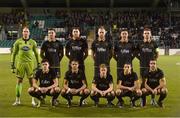 29 September 2016; The Dundalk team ahead of the UEFA Europa League Group D match between Dundalk and Maccabi Tel Aviv at Tallaght Stadium in Tallaght, Co. Dublin. Photo by David Maher/Sportsfile