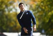 30 September 2016; Rory McIlroy of Europe reacts after missing a putt to loose the match during the morning Foursomes Match against Phil Mickelson and Rickie Fowler of USA at The 2016 Ryder Cup Matches at the Hazeltine National Golf Club in Chaska, Minnesota, USA. Photo by Ramsey Cardy/Sportsfile