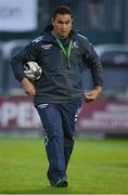 30 September 2016; Connacht head coach Pat Lam prior to the Guinness PRO12 Round 5 match between Connacht and Edinburgh Rugby at the Sportsground in Galway.  Photo by Piaras Ó Mídheach/Sportsfile