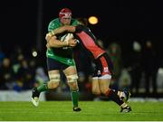 30 September 2016; Eóin McKeon of Connacht in action against Jason Tovey of Edinburgh during the Guinness PRO12 Round 5 match between Connacht and Edinburgh Rugby at the Sportsground in Galway.  Photo by Piaras Ó Mídheach/Sportsfile