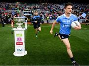 1 October 2016; Eric Lowndes of Dublin runs out ahead of the GAA Football All-Ireland Senior Championship Final Replay match between Dublin and Mayo at Croke Park in Dublin. Photo by Stephen McCarthy/Sportsfile