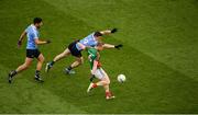 1 October 2016; Colm Boyle of Mayo in action against Cian O'Sullivan, left, and Diarmuid Connolly of Dublin during the GAA Football All-Ireland Senior Championship Final Replay match between Dublin and Mayo at Croke Park in Dublin. Photo by Daire Brennan/Sportsfile