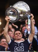 1 October 2016; Stephen Cluxton of Dublin lifts the Sam Maguire cup after the GAA Football All-Ireland Senior Championship Final Replay match between Dublin and Mayo at Croke Park in Dublin. Photo by Stephen McCarthy/Sportsfile