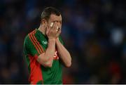 1 October 2016; Keith Higgins of Mayo dejected after the GAA Football All-Ireland Senior Championship Final Replay match between Dublin and Mayo at Croke Park in Dublin. Photo by Piaras Ó Mídheach/Sportsfile