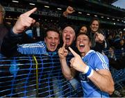 1 October 2016; Paul Flynn of Dublin celebrates with supporters following the GAA Football All-Ireland Senior Championship Final Replay match between Dublin and Mayo at Croke Park in Dublin. Photo by Stephen McCarthy/Sportsfile