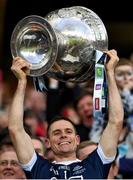 1 October 2016; Dublin captain Stephen Cluxton lifts the Sam Maguire Cup after the GAA Football All-Ireland Senior Championship Final Replay match between Dublin and Mayo at Croke Park in Dublin. Photo by Brendan Moran/Sportsfile
