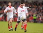 6 February 2011; Ryan McMenamin, Tyrone. Allianz Football League Division 2 Round 1, Derry v Tyrone, Celtic Park, Derry. Picture credit: Oliver McVeigh  / SPORTSFILE