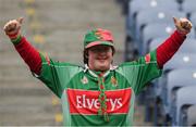 1 October 2016; Mayo supporter Bridget Walsh, from Toormakeady, ahead of the GAA Football All-Ireland Senior Championship Final Replay match between Dublin and Mayo at Croke Park in Dublin. Photo by Ray McManus/Sportsfile